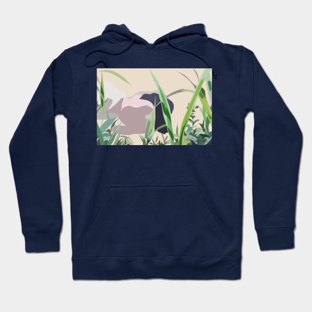 Kaguya's Garden - Tale of Princess Kaguya Hoodie by ink_isitive